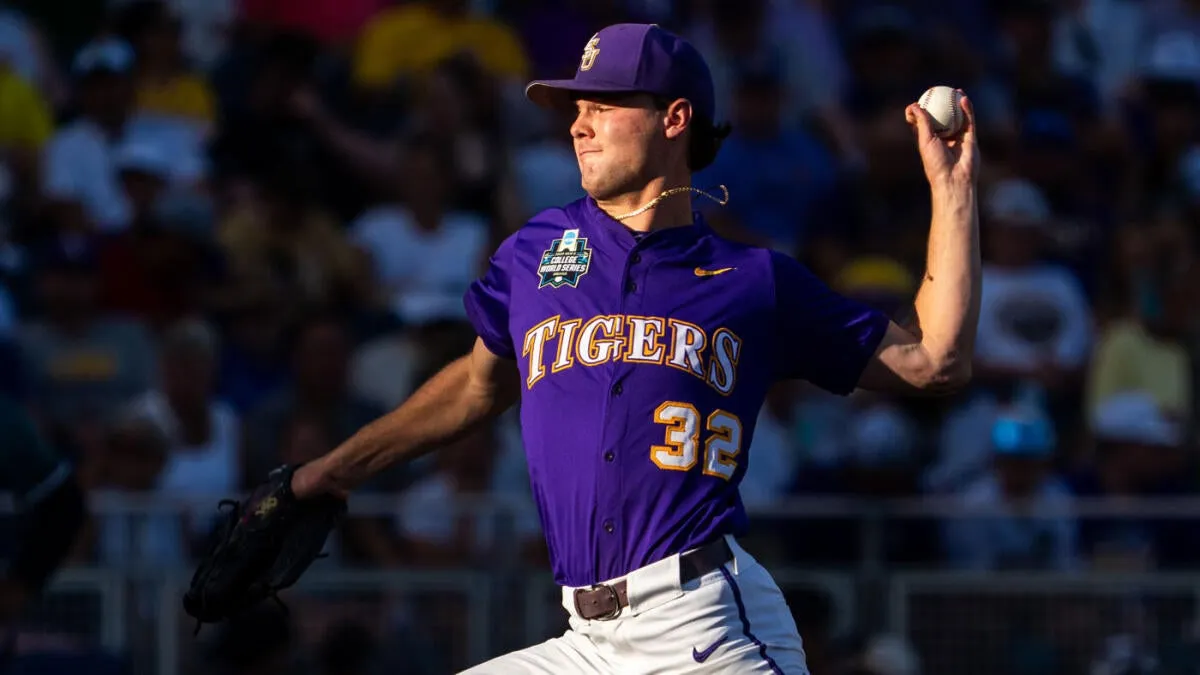 Skor, Hasil Seri Dunia Perguruan Tinggi 2025: LSU Menang Game 1 vs. Coastal Carolina dengan Penampilan Pitching Memukau