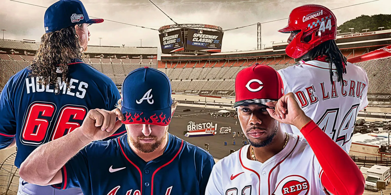 Braves, Reds Kenakan Seragam Terinspirasi NASCAR di Speedway Classic
